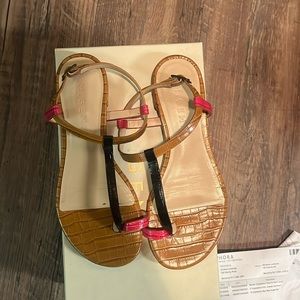 M.Gemi sandals.  Multi color